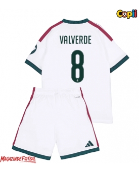 Real Madrid Federico Valverde #8 Echipament de Fotbal Replică 2026-27 Copii Acasa (+ Șorturi)